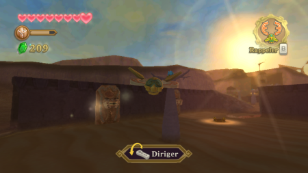 Screenshot de Skyward Sword