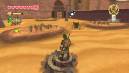 Screenshot de Skyward Sword