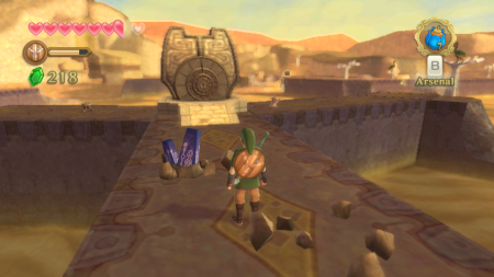 Screenshot de Skyward Sword