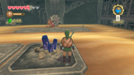 Screenshot de Skyward Sword