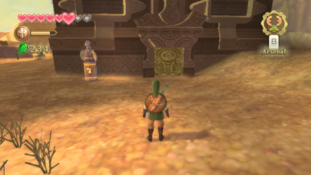 Screenshot de Skyward Sword