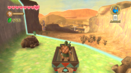 Screenshot de Skyward Sword