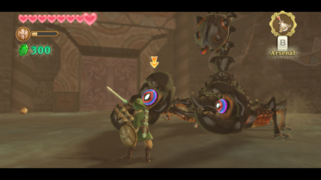 Screenshot de Skyward Sword