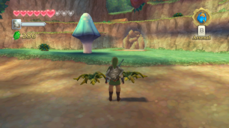 Screenshot de Skyward Sword