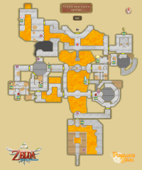 Plan de la zone Le Grand Sanctuaire Ancien