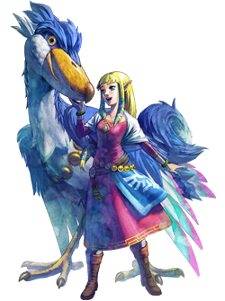 Zelda dans Skyward Sword