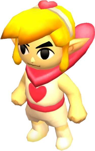 Link portant la tenue Valet de Cœur (Artwork - Les tenues - Tri Force Heroes)