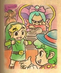 Deuxième image des crédits de Tri Force Heroes (Artwork - Crédits de fin - Tri Force Heroes)