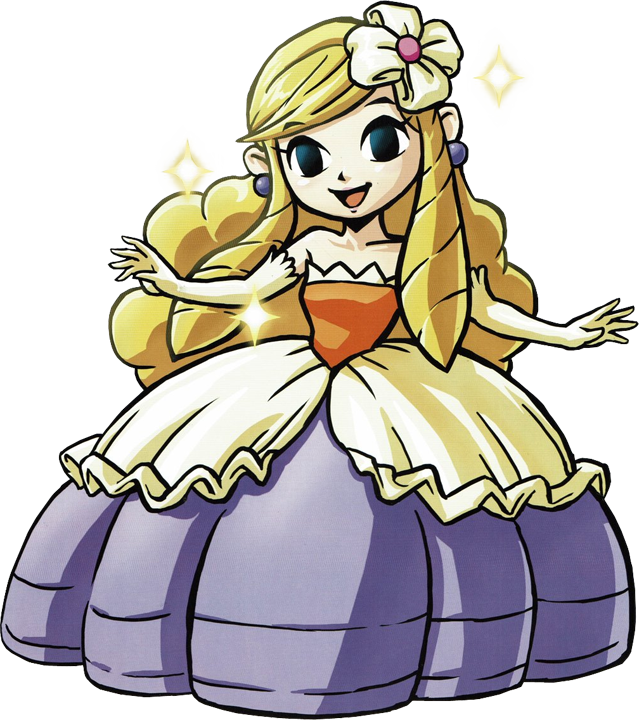 La princesse Mousseline du royaume d’Estoffe (Artwork - Autres personnages - Tri Force Heroes)