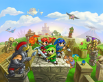 Illustration principale de Tri Force Heroes