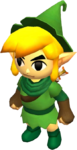 Link portant la Tenue Kokiri
