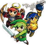 Les trois Link, prêts à en découdre !