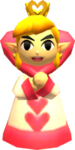 Link posant avec la tenue Reine de Cœur