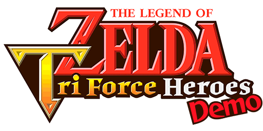 Logo de la démo de Tri Force Heroes (Image diverse - Logos - Tri Force Heroes)