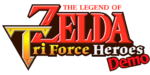 Logo de la démo de Tri Force Heroes
