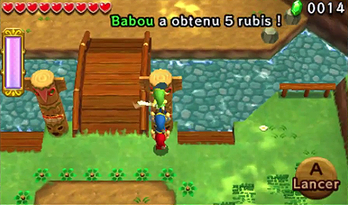 Screenshot de Tri Force Heroes : Niveau 1-1 - Forêt Mojo