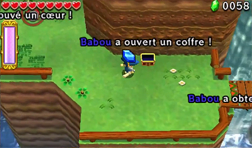 Screenshot de Tri Force Heroes : Niveau 1-1 - Forêt Mojo