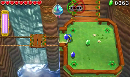 Screenshot de Tri Force Heroes : Niveau 1-1 - Forêt Mojo