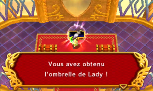 Screenshot de Tri Force Heroes : Niveau 8-4 – Temple du Ciel