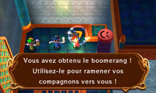 Screenshot de Tri Force Heroes : Niveau 8-3 – Fort du Dragon