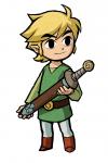 Link tenant son épée