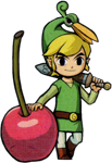 Link s’appuyant sur une cerise