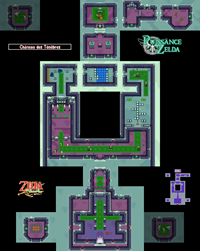 Plan de la zone Le Château des Ténèbres