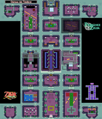 Plan de la zone Le Château des Ténèbres