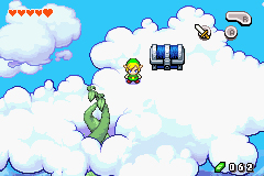 Link au-dessus des nuages (Screenshot - The Minish Cap)