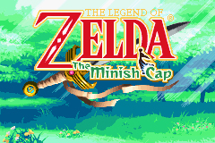 Écran titre de The Minish Cap (Screenshot - The Minish Cap)