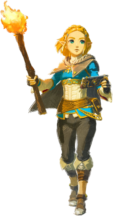 Zelda (Artwork - Personnages principaux - Tears of the Kingdom)