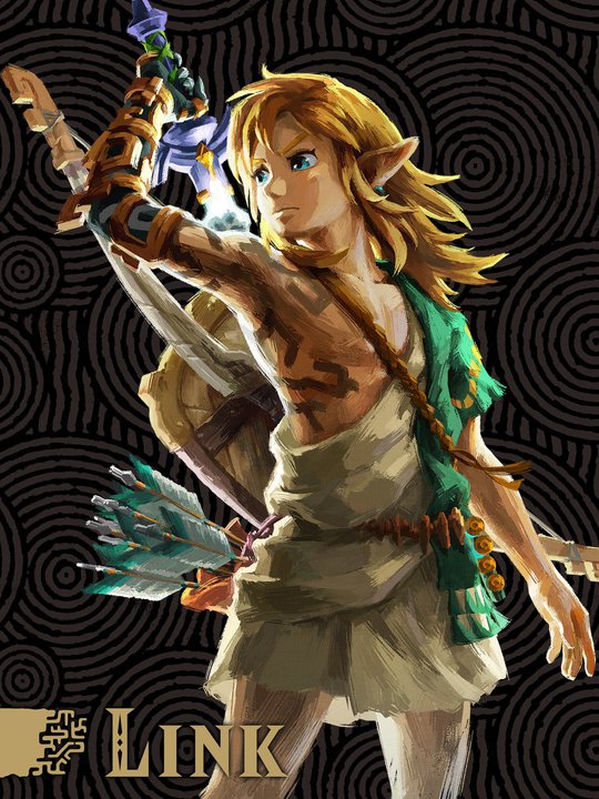 Link (Artwork - Personnages principaux - Tears of the Kingdom)