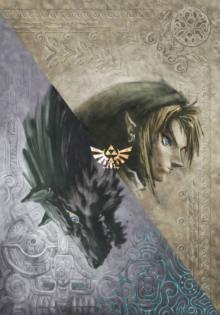 Link et Link loup (Artwork - Illustrations - Twilight Princess)
