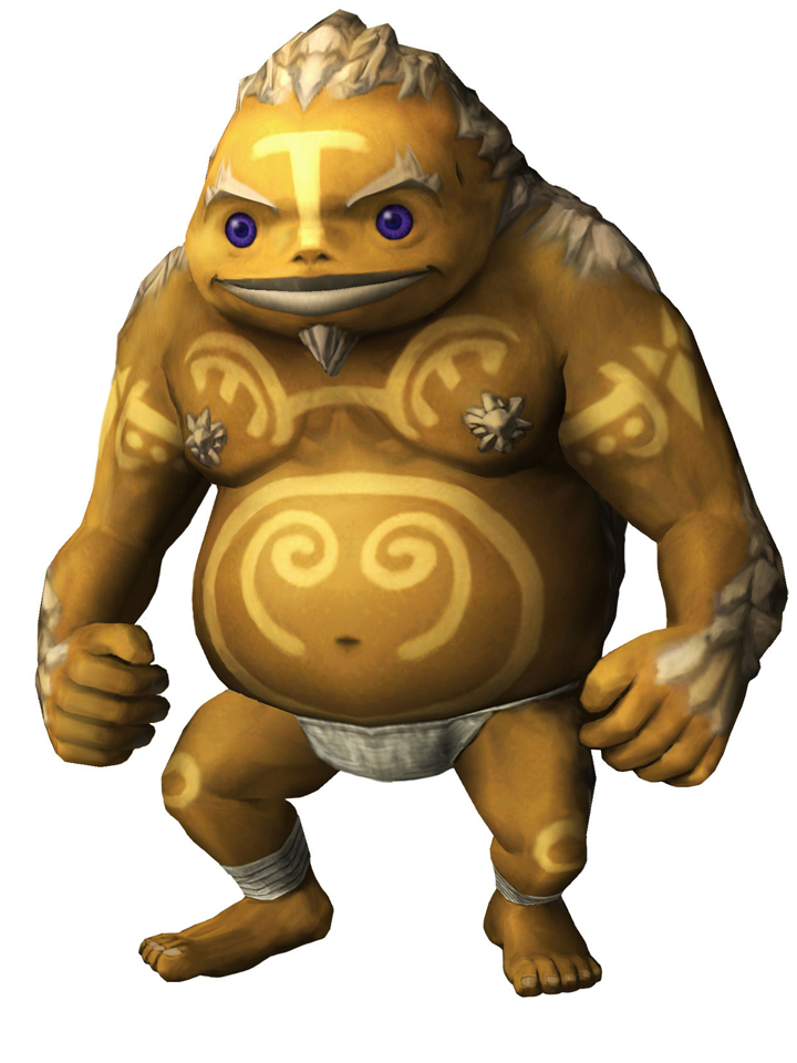 Un Goron (Artwork - Personnages - Twilight Princess)