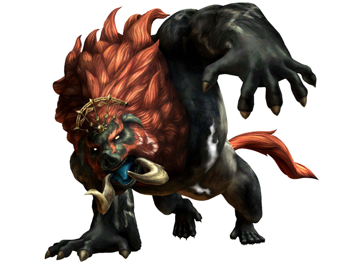 Ganon forme porcine (Artwork - Ennemis - Twilight Princess)