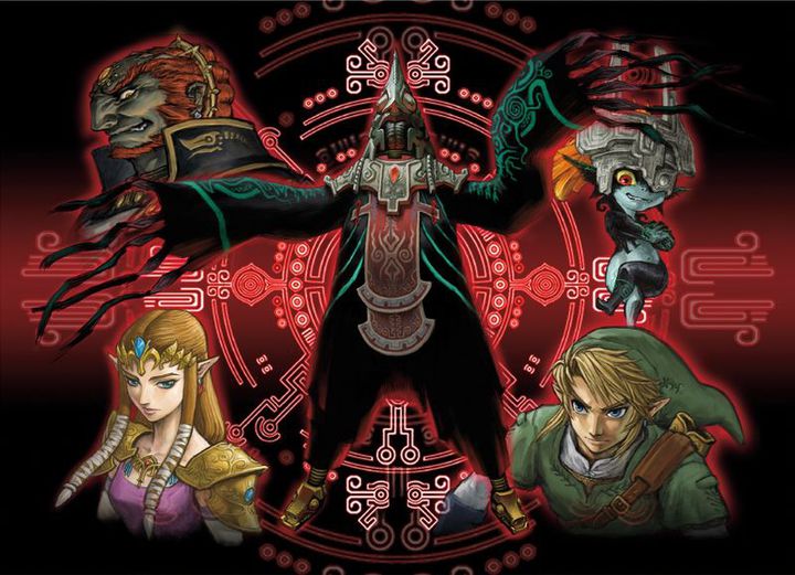 Illustration réalisée pour la promotion de Twilight Princess HD au Japon (Artwork - Illustrations - Twilight Princess)