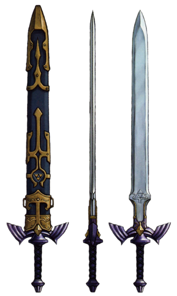 Master Sword (Artwork - Concepts Arts d'objets - Twilight Princess)