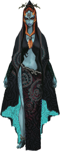 Midona forme humanoïde (Artwork - Personnages - Twilight Princess)
