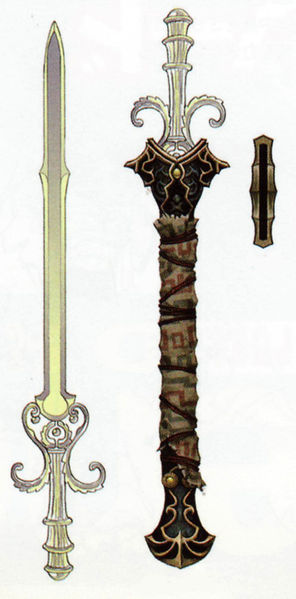 Épée de Ganondorf (Artwork - Concepts Arts d'objets - Twilight Princess)
