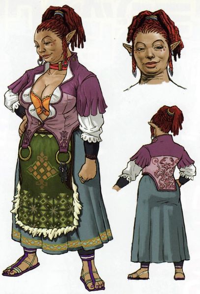 Telma (Artwork - Concepts Arts de personnages - Twilight Princess)