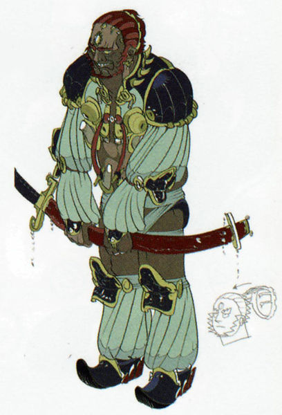 Ganondorf (Artwork - Concepts Arts d'ennemis - Twilight Princess)