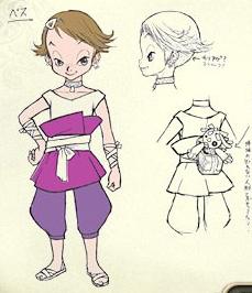 Anaïs (Artwork - Concepts Arts de personnages - Twilight Princess)