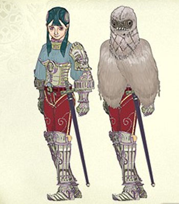 Ash (Artwork - Concepts Arts de personnages - Twilight Princess)