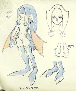 Zora (Artwork - Concepts Arts de personnages - Twilight Princess)