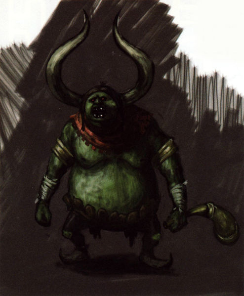 Roi Bulbin (Artwork - Concepts Arts d'ennemis - Twilight Princess)