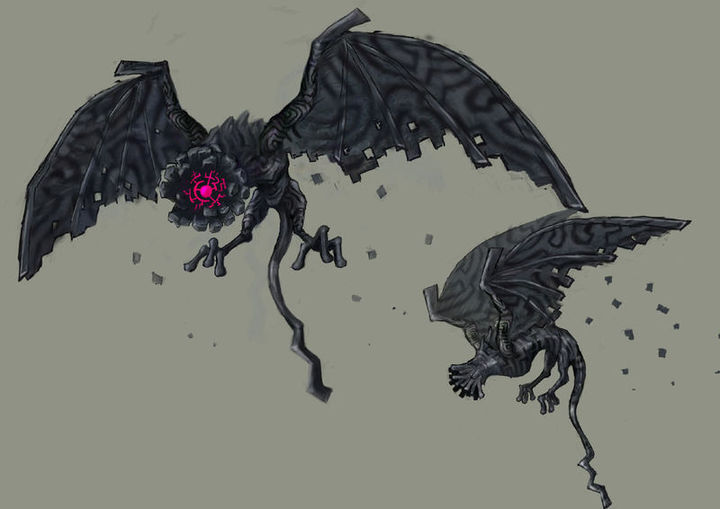 Créature du Crépuscule (Artwork - Concepts Arts d'ennemis - Twilight Princess)