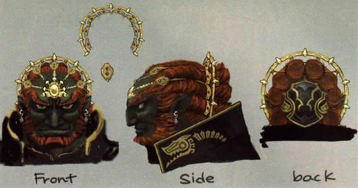 Ganondorf (Artwork - Concepts Arts d'ennemis - Twilight Princess)