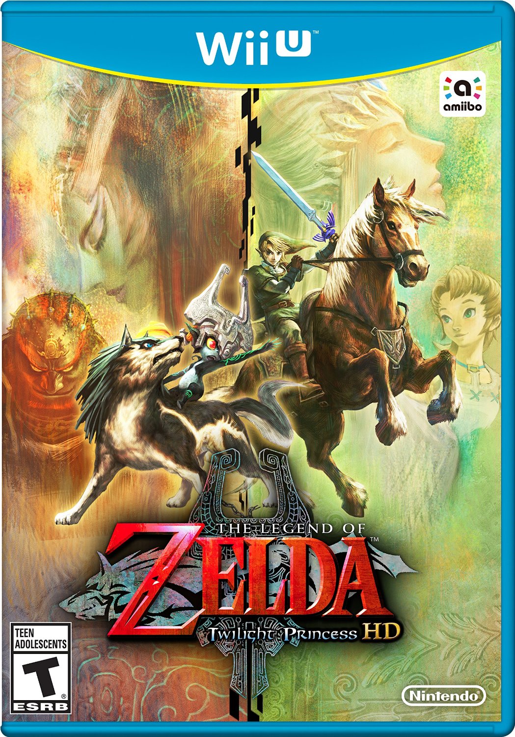 Boîtier américain de Twilight Princess HD (Image diverse - Boîtiers - Twilight Princess)