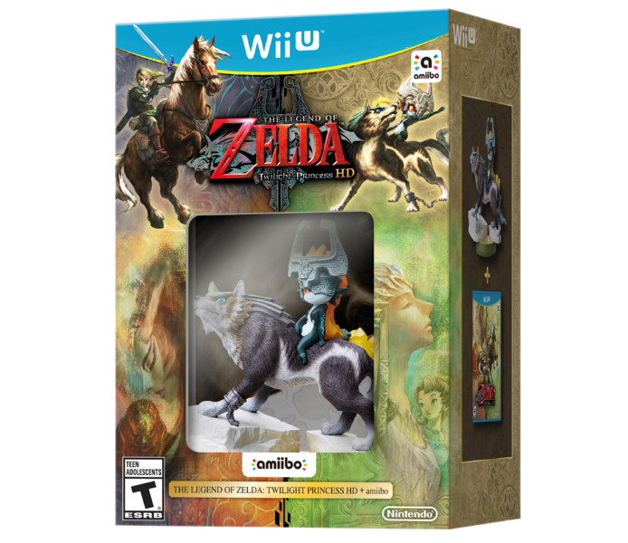 Bundle avec l'amiibo Link loup américain (Image diverse - Boîtiers - Twilight Princess)