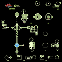 Plan de la zone Célestia